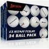 Srixon Q-Star Tour 5 White Štandardná ponuka 24 Golfové lopty