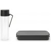 Brabantia Desiatový box a fľaša na vodu v súprave MAKE & TAKE tmavo šedá