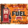 Ceduľa Fuel Vintage style 30cm x 20cm Plechová tabuľa