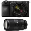 Sony Alpha A6700 čierny + E 18 – 135 mm f/3,5 – 5,6 + E 70 – 350 mm f/4,5 – 6,3 G OSS Bundle