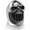 Prsteň z chirurgickej ocele Lebka Skull Opener - 70 (US 13)