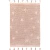 Lorena Canals koberce Ručne tkaný kusový koberec Hippy Stars Vintage Nude - 120x175 cm Ružová