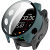 VSETKONAMOBIL 114311 PC FULL COVER Plastový kryt so sklom pre Garmin Forerunner 970 tmavozelený