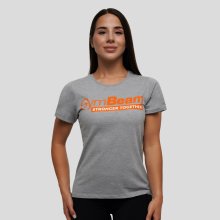 GymBeam Dámske tričko Stronger Together T shirt Grey