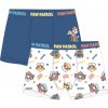 Paw Patrol - Tlapková patrola - Licencia Chlapčenské boxerky - Paw Patrol 52332756, modrá / biela Farba: Mix farieb, Veľkosť: 110-116