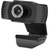 Webkamera C-TECH CAM-07HD, 720P, mikrofon, černá, Čierna