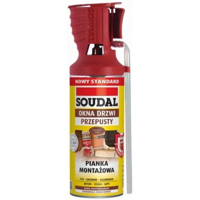 Montážna pena PUR - Soudal Genius pištoľ 300 ml pena (Montážna pena PUR - Soudal Genius pištoľ 300 ml pena)