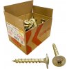 Klimas Wkret-Met TX 8x60mm - 50 ks - Skrutky / Vruty do dreva s tanierovou hlavou, WKCP
