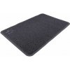 PVC predložka s labkou k WC, sivá 40 x 60 cm