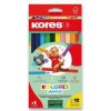 Pastelky Kores Kolores Jumbo 12 barev