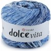 Pletacia ženilková priadza Dolce Vita 150 g - (3410) modrá nebeská