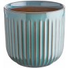Butlers CUBIST Kvetináč 14 cm - tm. zelená