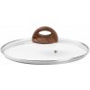 Pokrievka MagicHome Marble Line, 24 cm, sklenená