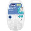 Chicco cumlík na fľašu Perfect 5/Well Being fyziologický pomalý prietok 2 ks V001517