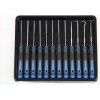 TRIUMF skrutkovače a montážne háčiky pre elektroniky, 12-dielna sada, 100-0635