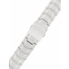 Strieborný oceľový náramok Orient UM014111J0, preklápacia spona (pre model RA-AR00)