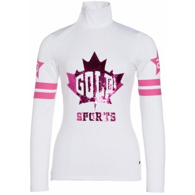 Goldbergh Maple Leaf Ski Pully White