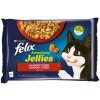 Felix Sensations Jellies hovädzie a kuracie 4 x 85 g