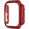 AppleKing púzdro v štýle Watch Ultra s tvrdeným sklom pre Apple Watch 40mm - červené - možnosť vrátiť tovar ZADARMO do 30tich dní