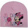 Setino - Dievčenská jarná / jesenná čiapka Minnie Mouse - Disney - sv. ružová 52