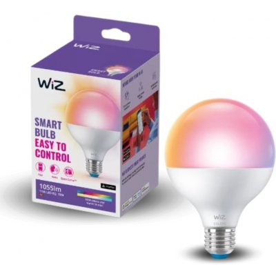 Philips WiZ Colors 8720169072275 LED žiarovka Globe E27 11W/1055lm G95 2200-6500K RGB