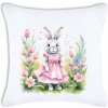 Obliečka na vankúš - ZAJAČICA f 40x40 cm