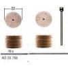 Proxxon Micromot Proxxon 28798 kotúč leštiaci 22x2,35 mm/10 ks plstený disk