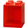 LEGO Brick 4 závesná polica červená