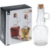 Excellent Houseware Sklenená fľaša na olej/ocot Vintage 250 ml 2 ks