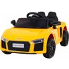 Ramiz elektrické autíčko Audi R8 Spyder nelakovaná 2x45W 2x6V45Ah žltá