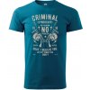 Criminal Syndicate - Klasické pánske tričko - 2XL ( Petrolejová )