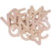 Bigjigs Toys Drevené šablóny Veľká abeceda