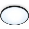 WiZ 8719514338036 LED stropné svietidlo Superslim 1x16w | 1600lm | 2700-6500K - stmievateľné, čierna