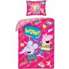 Halantex Obliečky Peppa Pig wow Bavlna 140x200 70x90