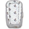 KLUPS Hniezdo pre bábätko Velvet Retro Moon Hedgehog grey 80x45cm 82x44x16 sivá
