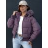 Dámska zimná bunda s kapucňou COLDPACK Dstreet TY4427 Farba: Violet, Veľkosť: XXL