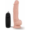 Blush Dr. Skin Dr. Tim 7.5 Inch Vibrating Cock with Suction Cup Vanilla