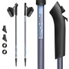 Spokey CLOUD Palice Nordic Walking, 2-dielne, modré