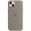 Apple iPhone 15 Plus Silicone Case with MagSafe - Clay MT133ZM/A