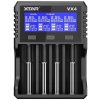 Inteligentná nová nabíjačka XTAR VX4 Li-Ion 1.5V 3.6V 3.7V LiFePO4 Ni-MH
