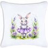 Obliečka na vankúš - ZAJAČICA b 40x40 cm