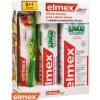 ELMEX Junior systém 1 set - Elmex Junior Systém zubná kefka + zubná pasta 75 ml + ústna voda 400 ml darčeková sada