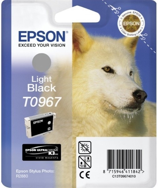 Epson T0967 Light Black - originálny