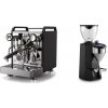 Rocket Espresso Mozzafiato FAST V, black + Rocket Espresso SUPER FAUSTO, black