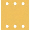 Bosch Brúsny papier EXPERT C470 so 6 otvormi pre orbitálne brúsky 115 x 107 mm, zrnitosť 120, 10 ks 2608900893
