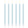 PD sviečky svetlo modré 12 ks