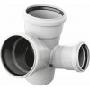 Plast Brno HT odbočka 110 × 75 mm Uhol: 67 °, 665418