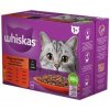 WHISKAS klasický výber hovädzina kura jahňa morka v šťave 12 x 85 g