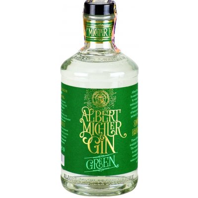 Albert Michlers Gin Green 0,7 l (čistá fľaša)