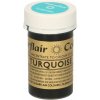 Cakesupplies Gélová farba Turquoise - Tyrkysová 25 g